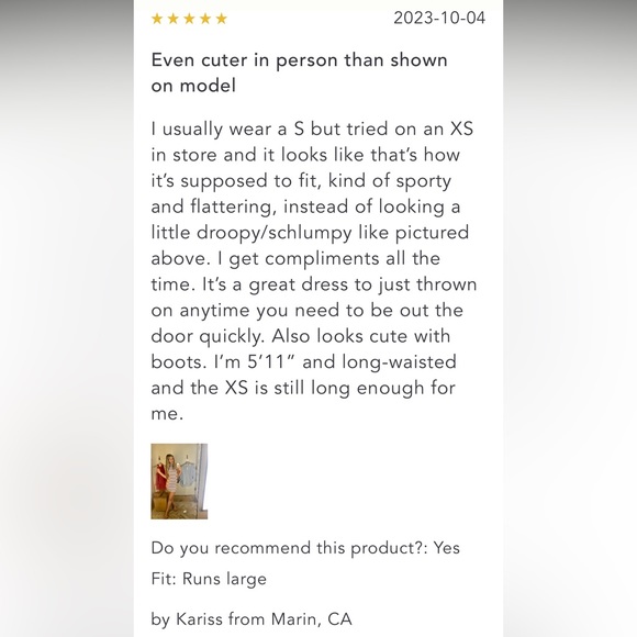 Anthropologie NWT Daily Practice Sleeveless Mock-Neck Sweater Dress Size S - Picture 10 of 11